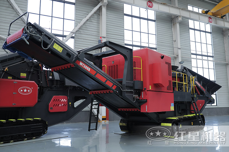 履带式移动破碎机